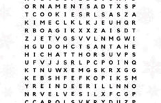 Free Printable Christmas Word Searches – Pretty Providence with regard to Large Print Word Search Christmas