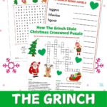 Free Printable The Grinch Word Games Throughout The Grinch Who Stole Christmas Word Search