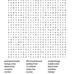German Christmas Words Word Search   Wordmint Intended For German Christmas Word Search