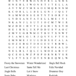 Holiday Tunes Word Search   Wordmint With Regard To Christmas Songs Word Search