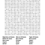Italian Christmas Word Search   Wordmint Intended For Italian Christmas Word Search