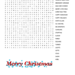 Merry Christmas Word Search   Wordmint With Regard To Science Christmas Word Search