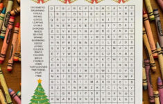 Printable 12 Days Of Christmas Word Search with 12 Days of Christmas Word Search Puzzle