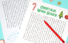 Printable Christmas Word Search For Kids &amp; Adults - Happiness Is regarding Happiness Is Homemade Christmas Word Search Answers