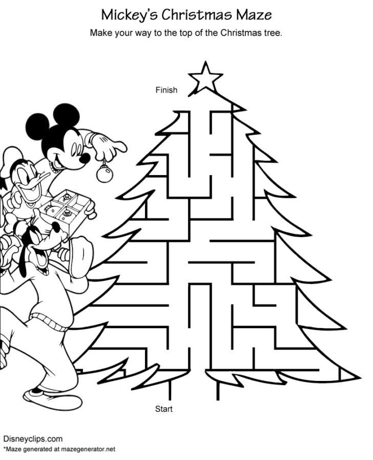 Disney Christmas Word Search