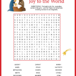 Religious Christmas Word Search For Christmas Bible Word Search Printable