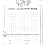 Spanish Christmas Word Search Worksheet | Madeteachers For Printable Spanish Christmas Word Search