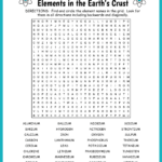 The Elements Word Search Regarding A Christmas Elemental Word Search