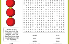 The Grinch Word Search inside Christmas Word Search Puzzles For Adults