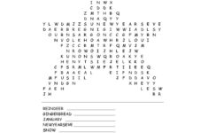 Word Search Generator | Franziska'S E-Portfolio in Edhelper Christmas Word Search Answers