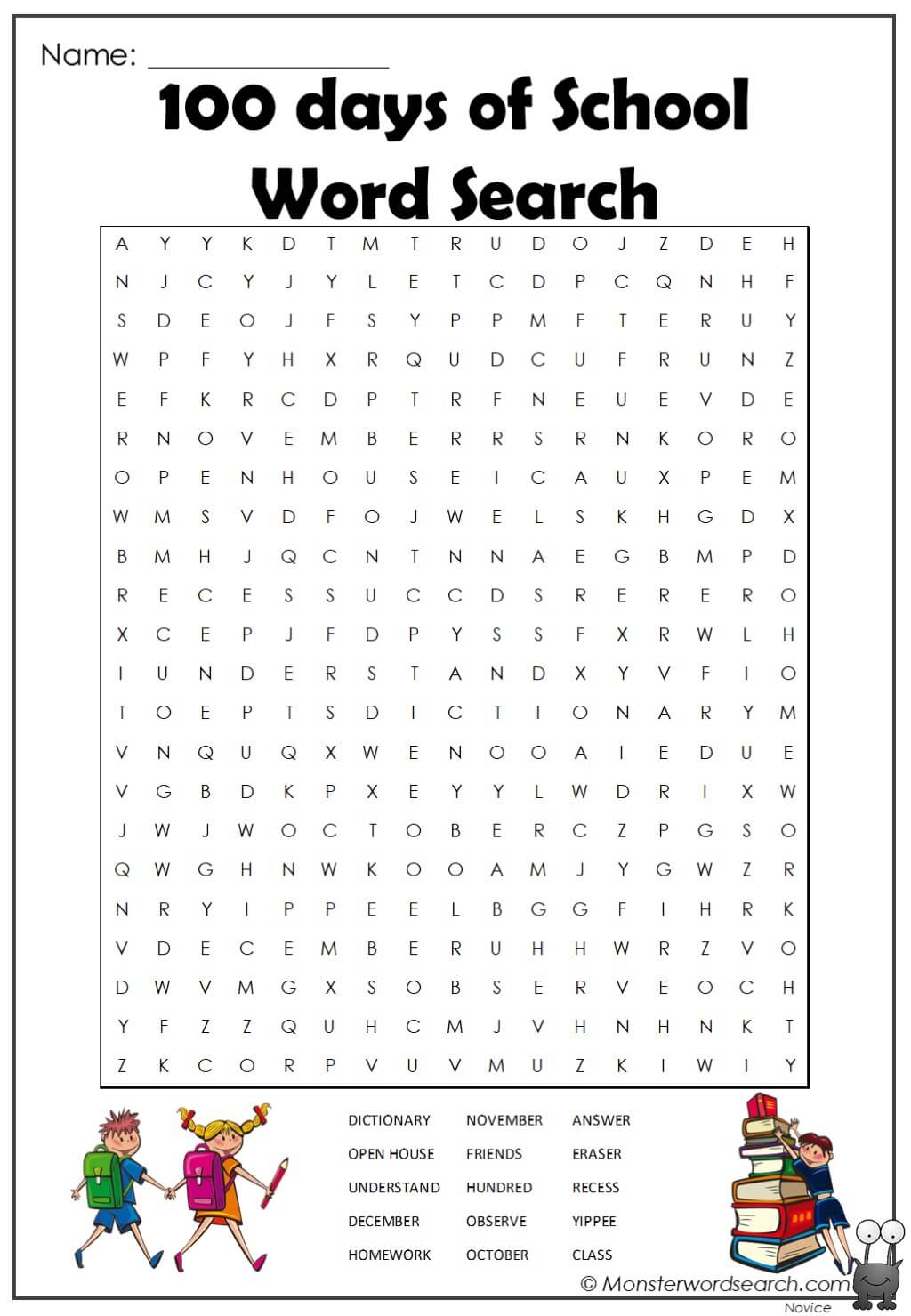 100 word searches printable 100 word searches printable