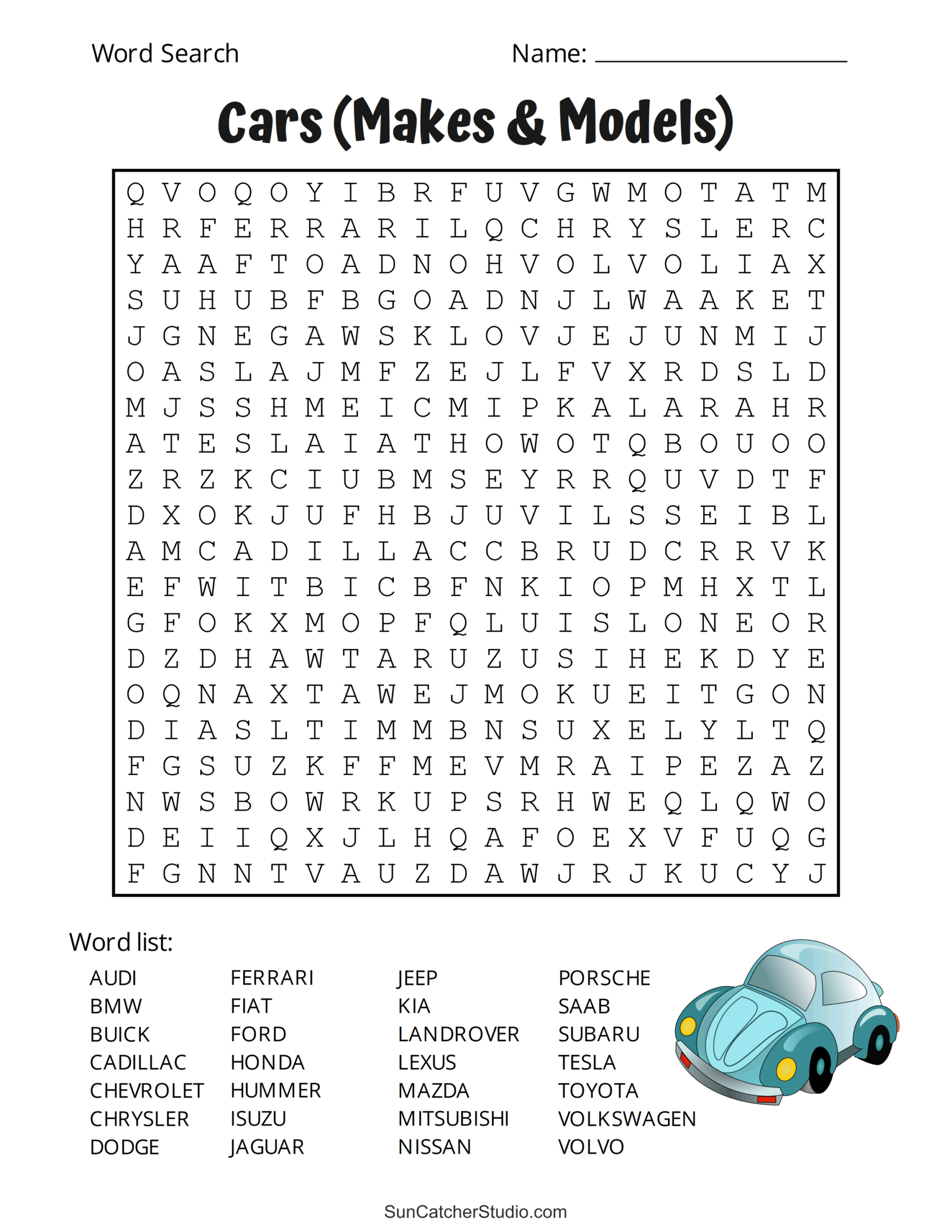 Adult Word Search Adult Word Search