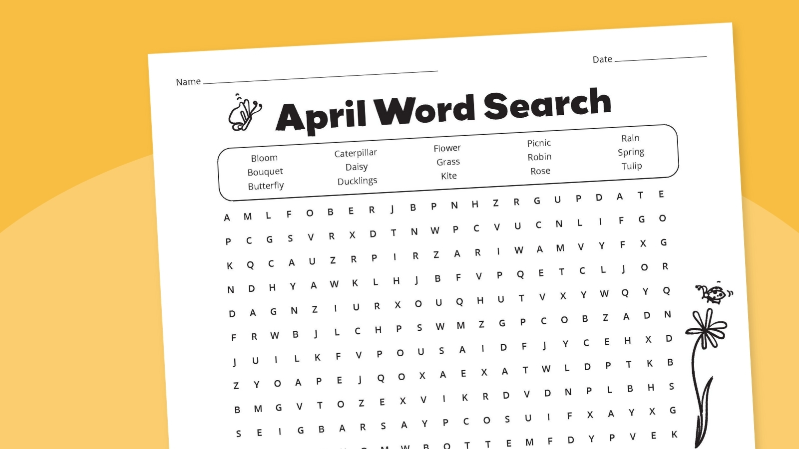 April Fools Day Worksheet