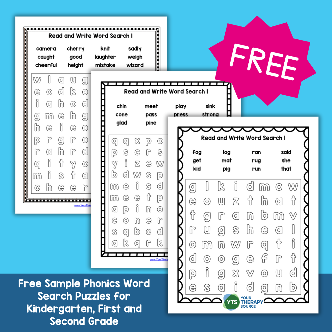 free printable word search puzzles for second graders