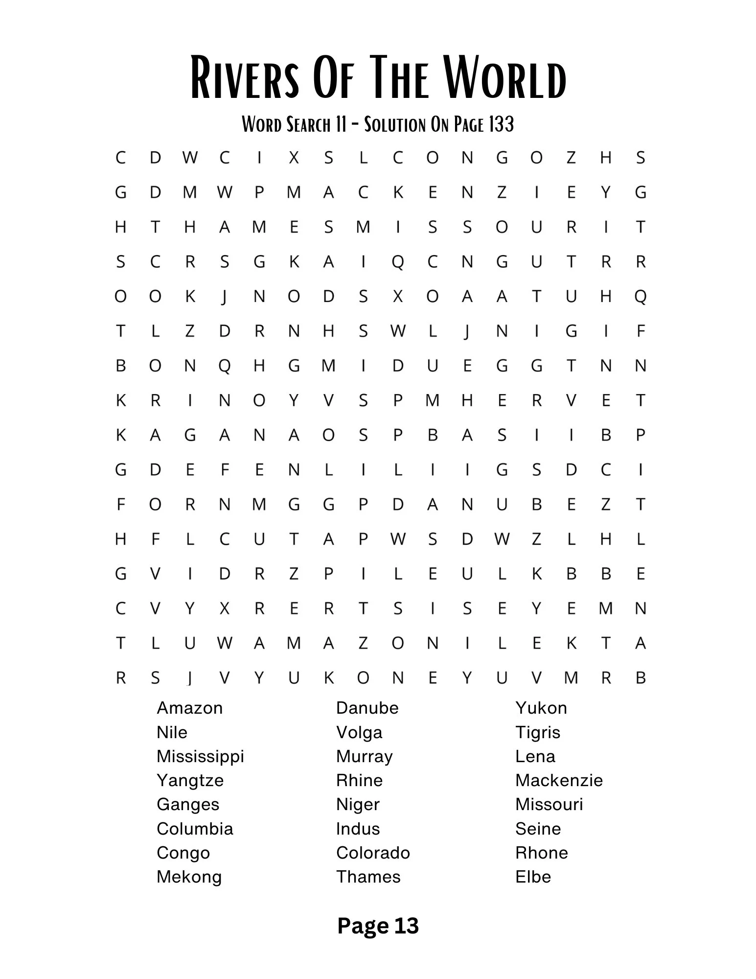 Fun Relaxing Large Print Word Search Fun Relaxing Large Print Word Search
