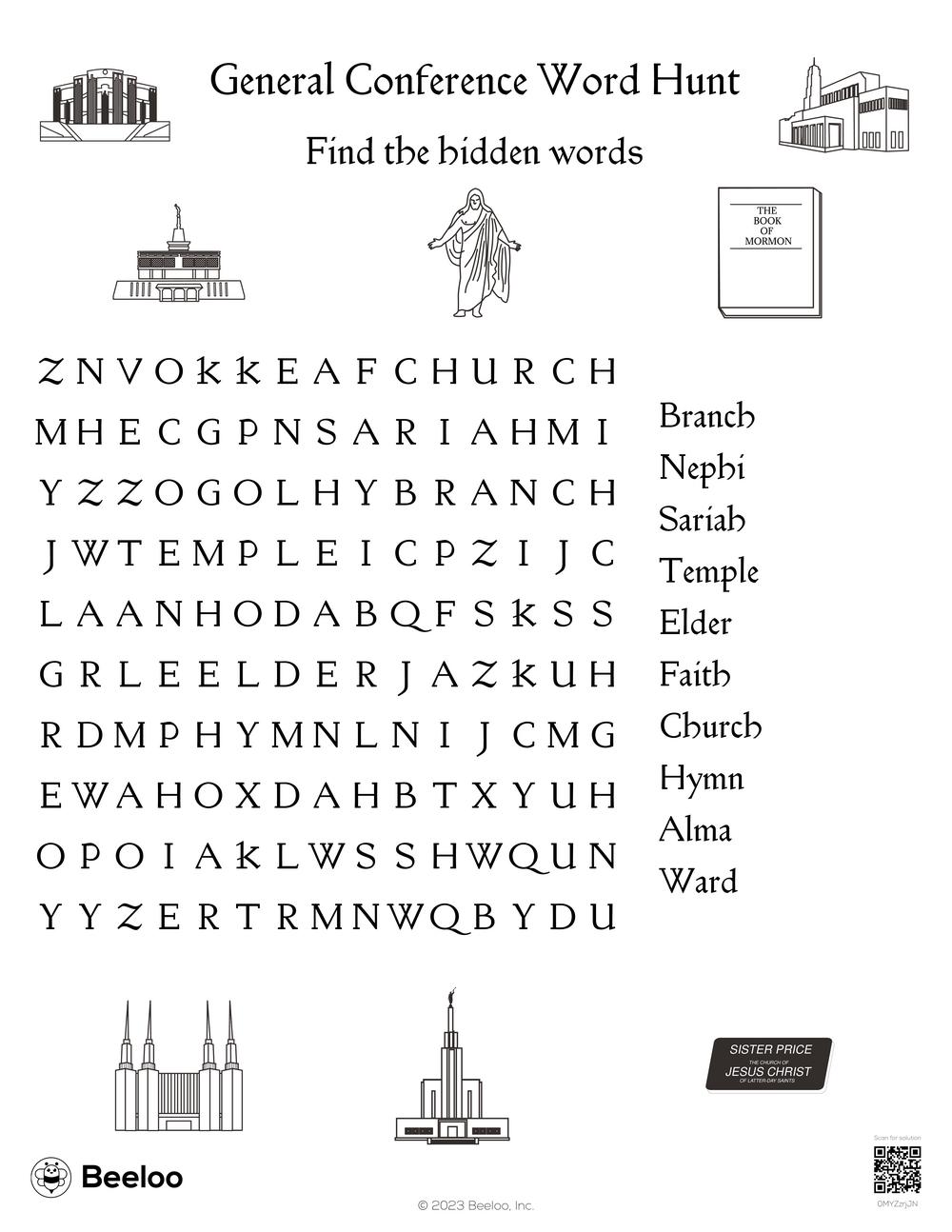 Latterdaysaint Wordsearch Latterdaysaint Wordsearch