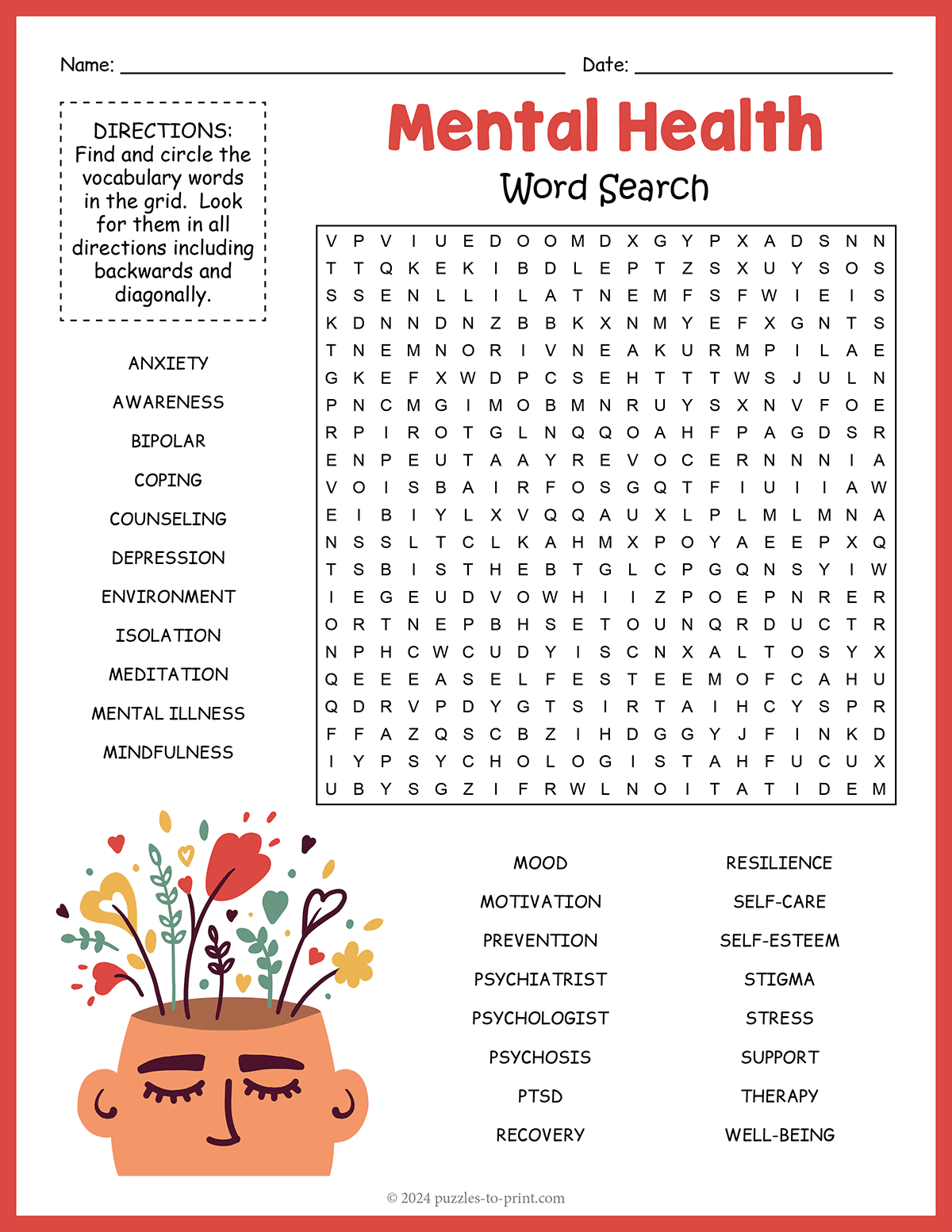 printable word search on encouragement printable word search on encouragement