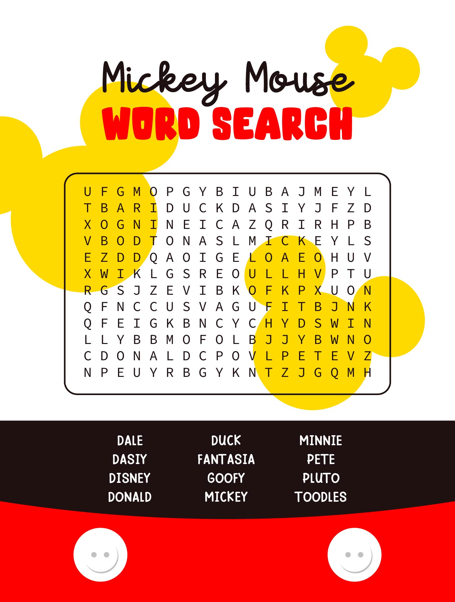 Post Minnie Mouse Word Search Printable 253604 Post Minnie Mouse Word Search Printable 253604