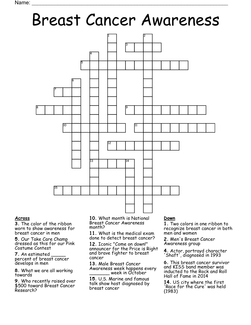 free printable breast cancer word search free printable breast cancer word search
