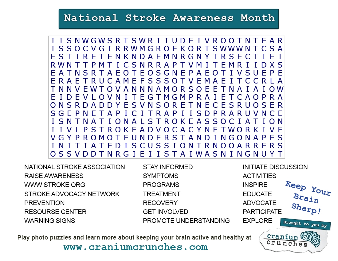 printable word search for stroke patients printable word search for stroke patients