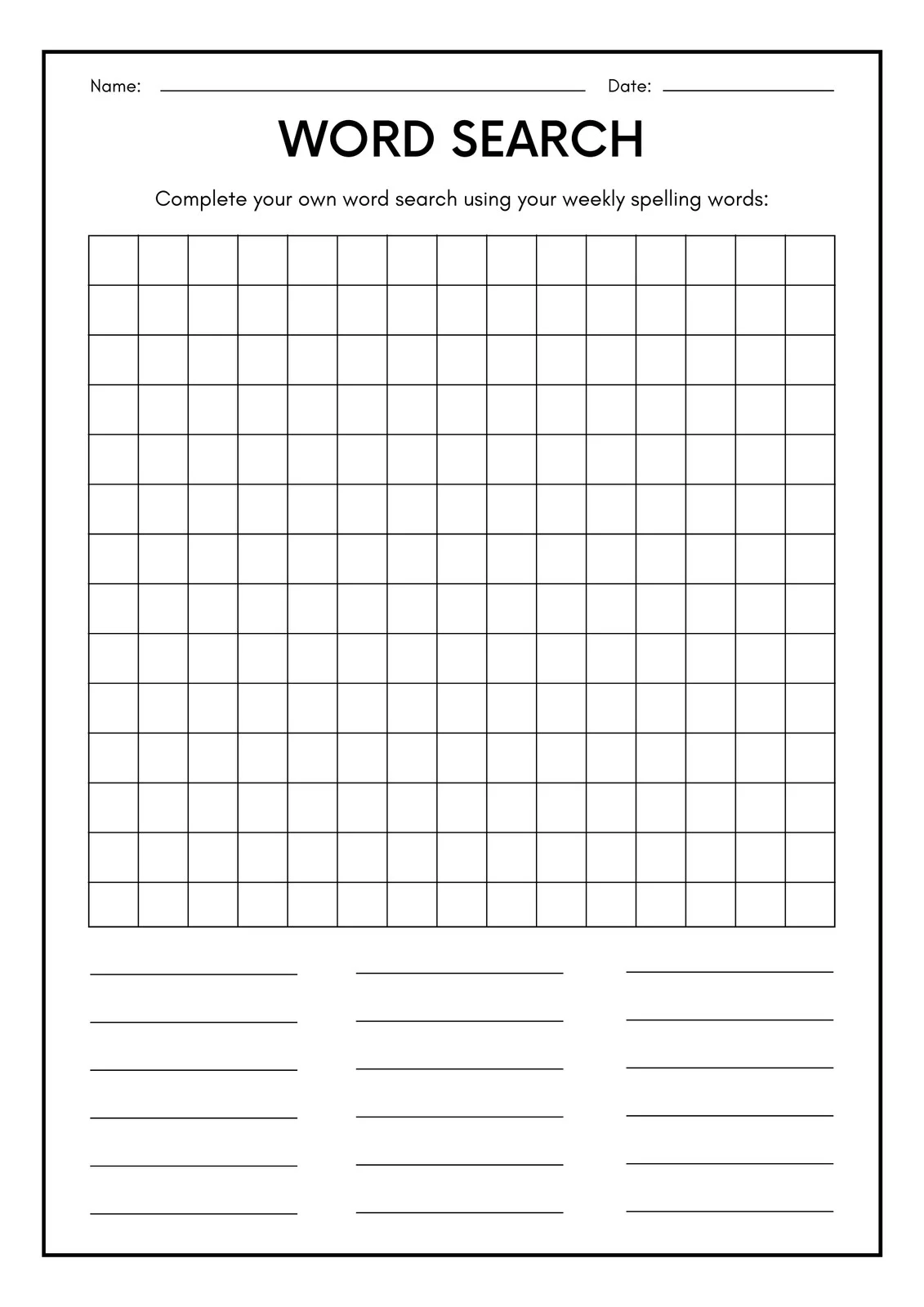 Word Search