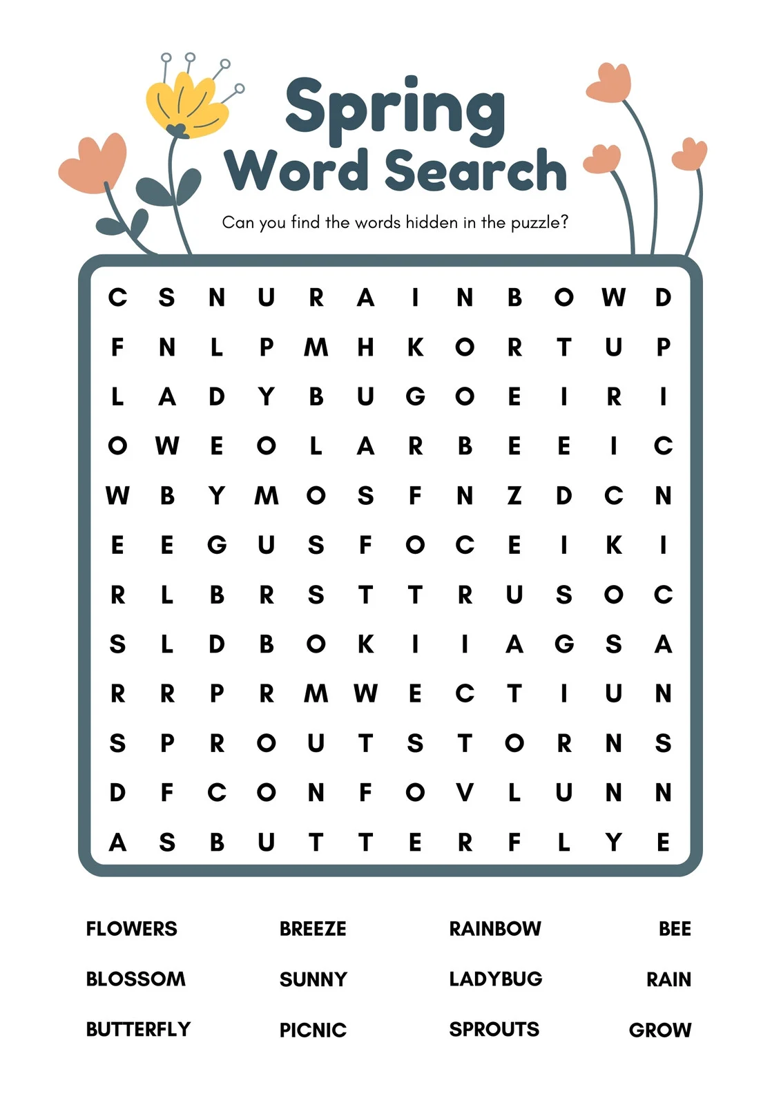 Word Search Word Search
