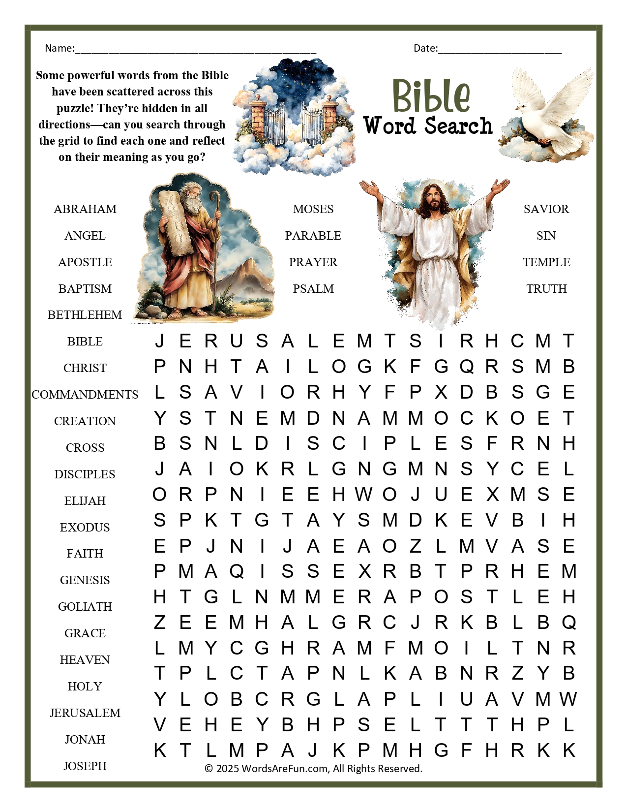 Word Search Puzzles For Teens Word Search Puzzles For Teens